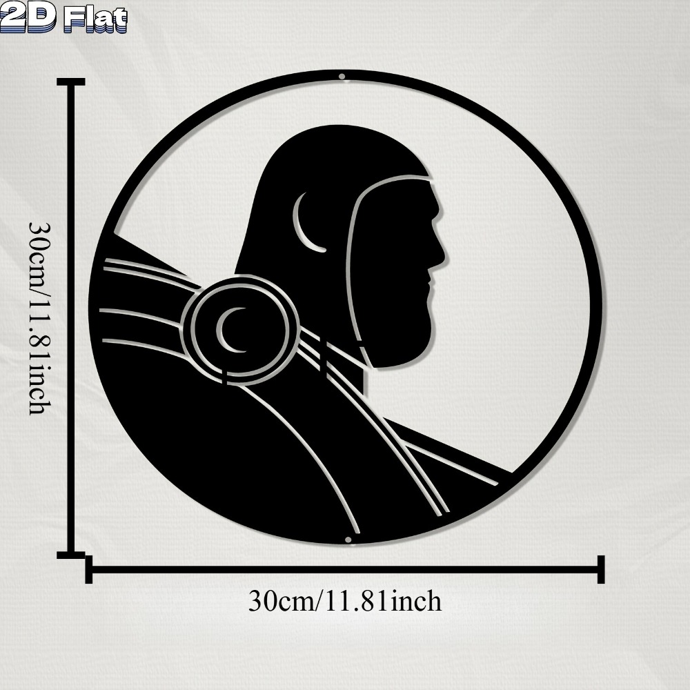 Modern Robot Aluminum Wall Art - огляд і ціна Tech Office Wall Decor