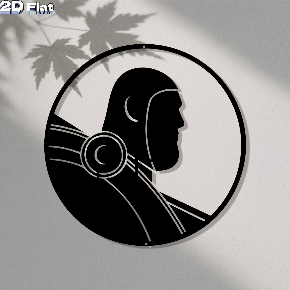 Modern Robot Aluminum Wall Art - огляд і ціна Tech Office Wall Decor