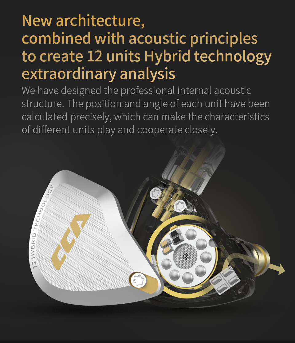 CCA C12 in Ear Metal Headphone - огляд і ціна Office Work Tech