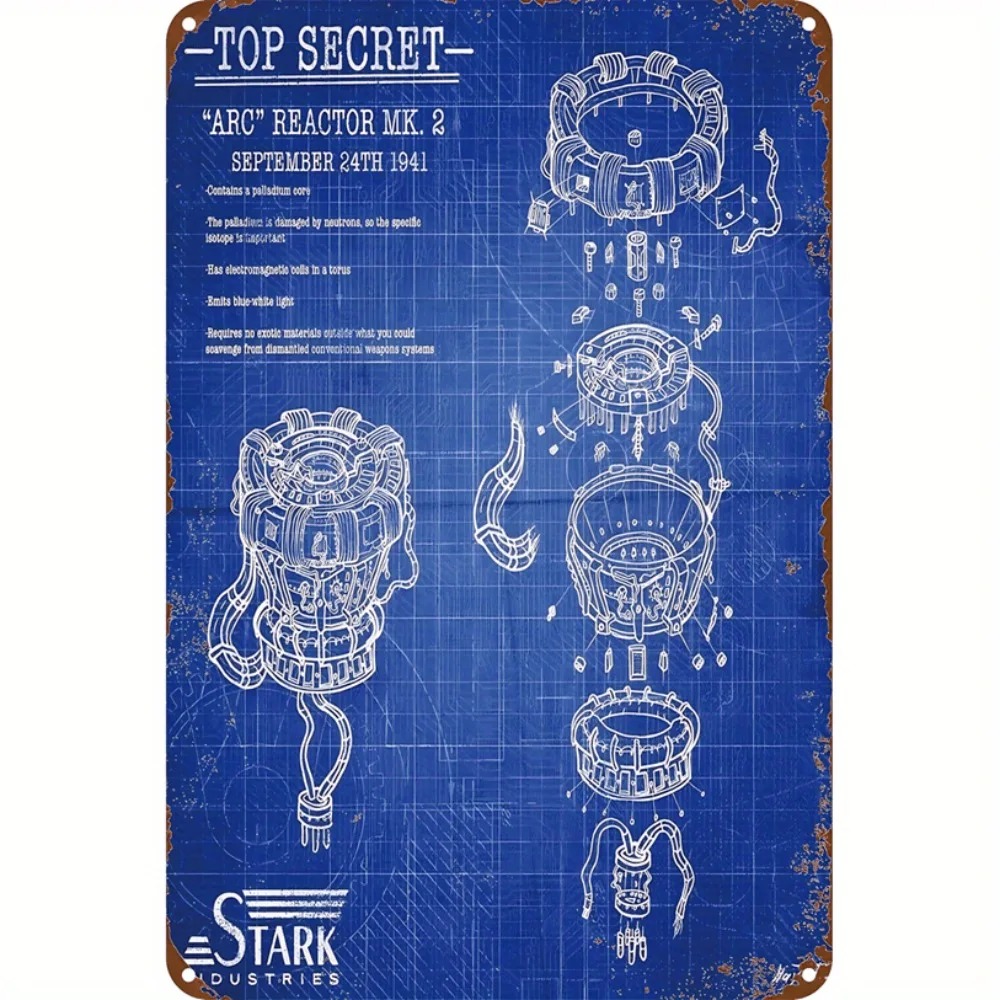 CIFBUY Retro Industrial 2D Fla - огляд і ціна Tech Office Wall Decor