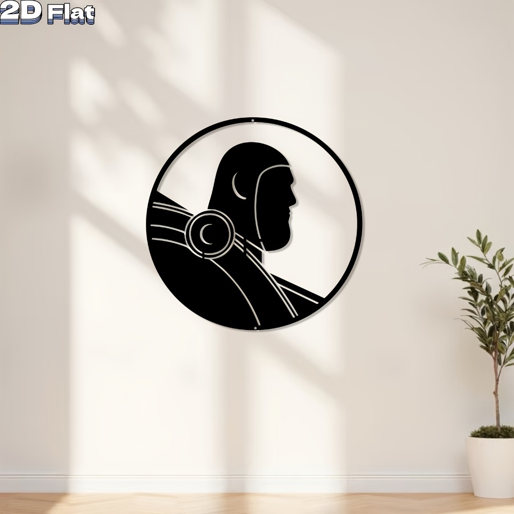 CIFbuy ModernRobot Metal Wall  - огляд і ціна Tech Office Wall Decor