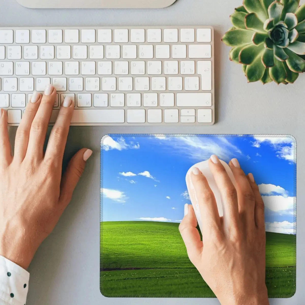 Windows XP Wallpaper Mouse Pad - огляд і ціна Office Xp
