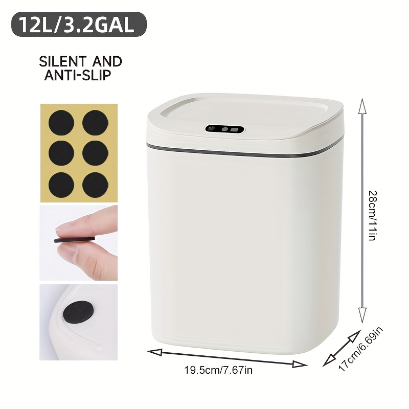 Hands-Free Smart Trash Can wit - огляд і ціна Office Work Tech