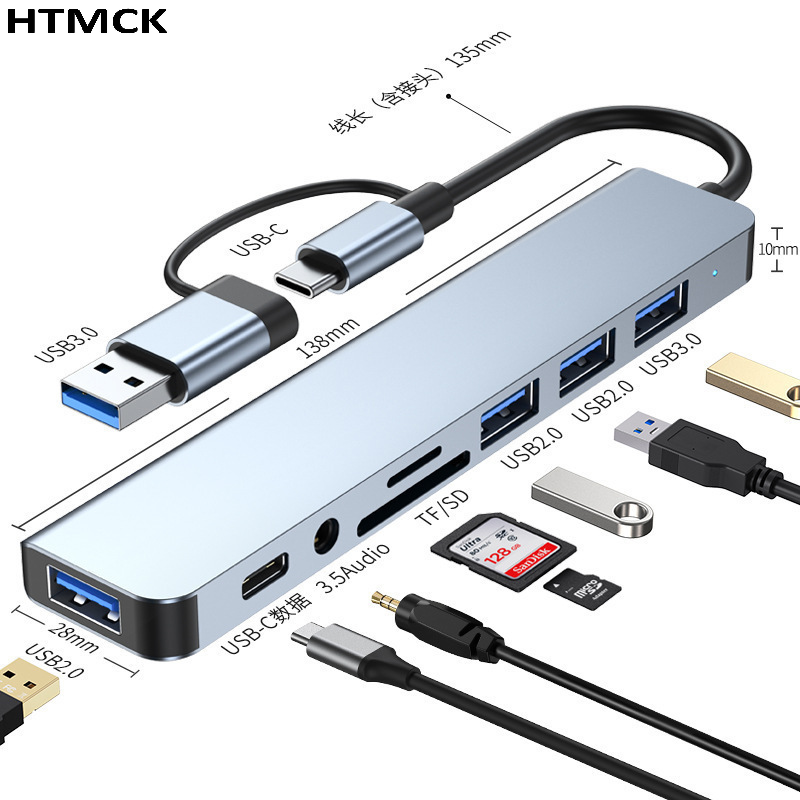 8 in 2 USB C Hub Multi Port Do - огляд і ціна Office Xp