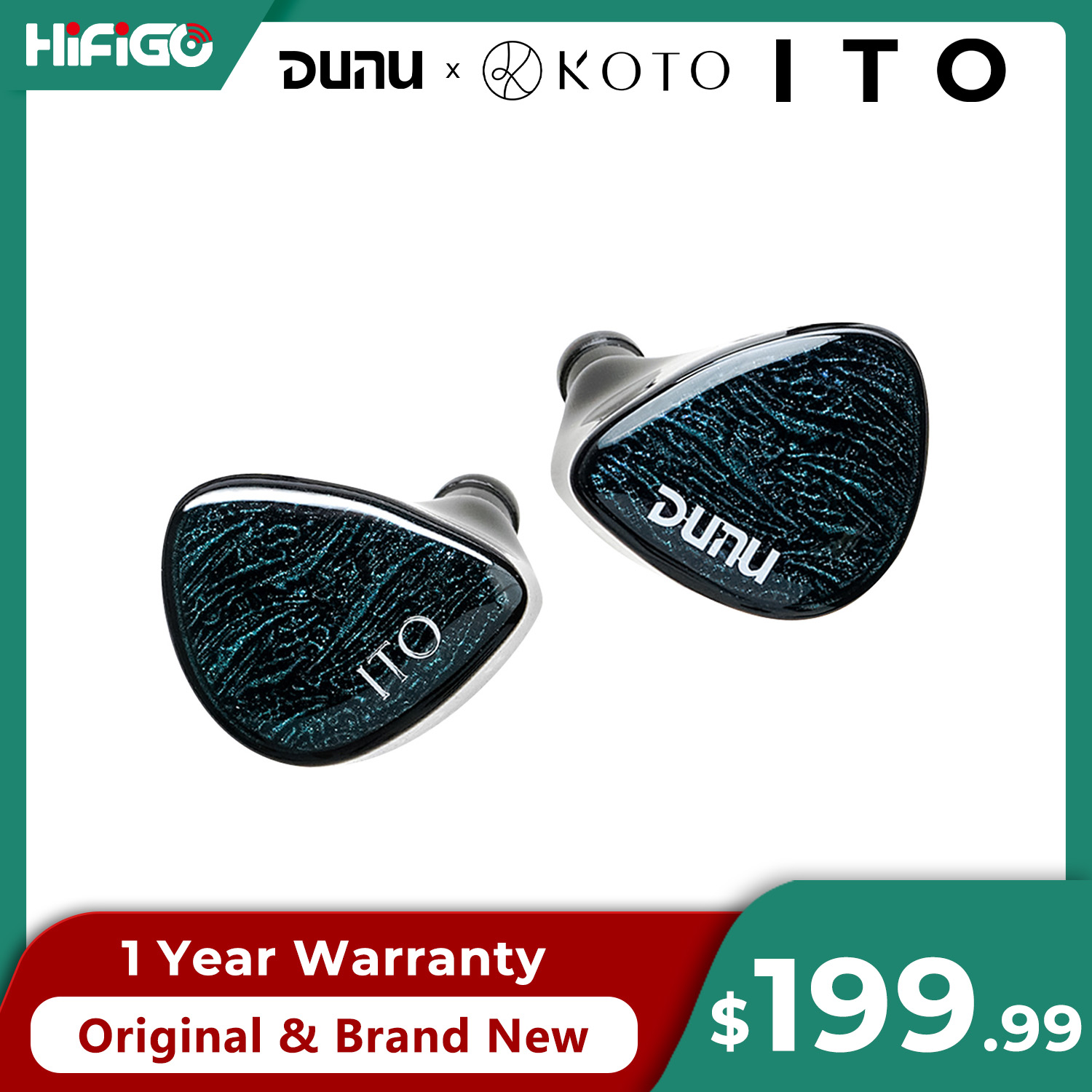 DUNU X KOTO ITO In-ear Earphon - огляд і ціна Office Work Tech