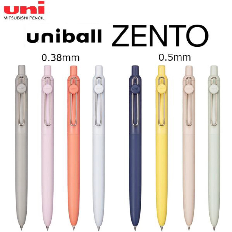 Uni-ball ZENTO Gel Pen 0.38mm/ - огляд і ціна Office Work Tech